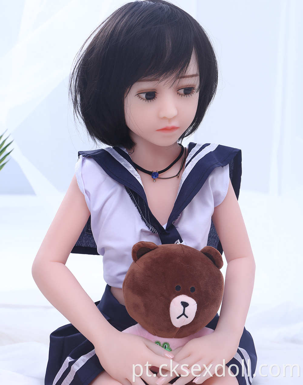 flat chest love doll